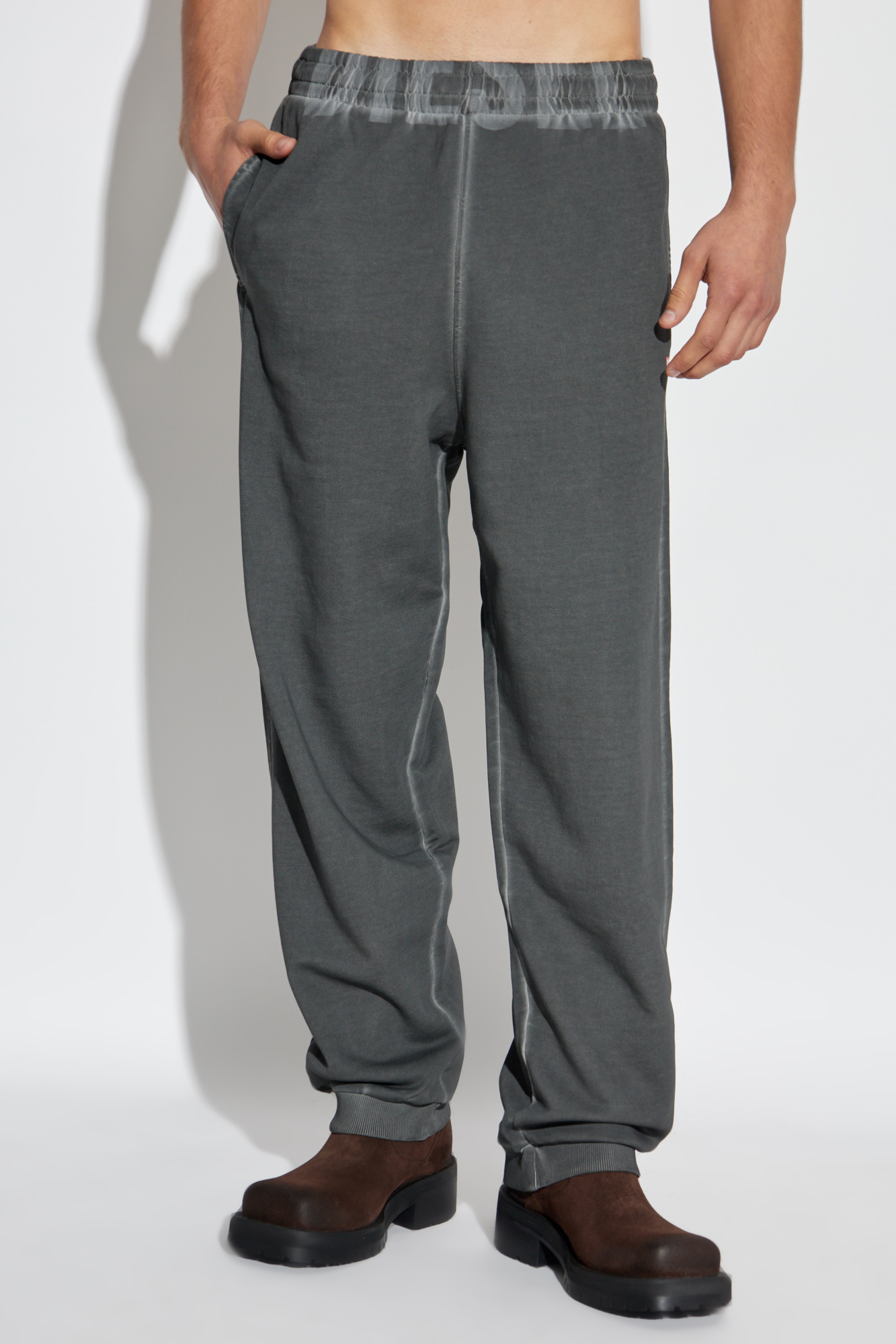 Grey Sweatpants 'P-MARKY-CUFF-T1' Diesel - Vitkac AS